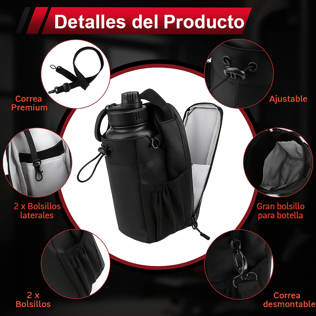Mochila magnética para gimnasio